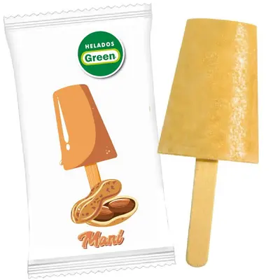 Helado Green maní