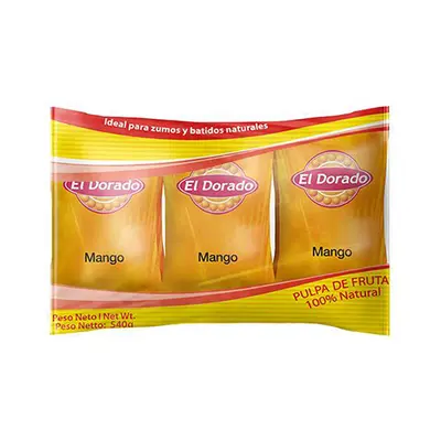 Pulpa El Dorado mango