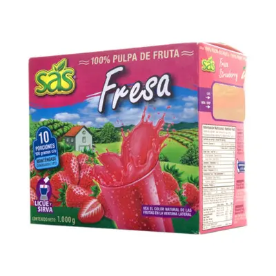 Pulpa Sas fresa