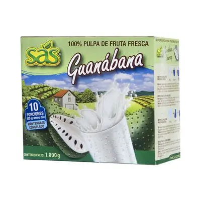 Pulpa Sas guanábana