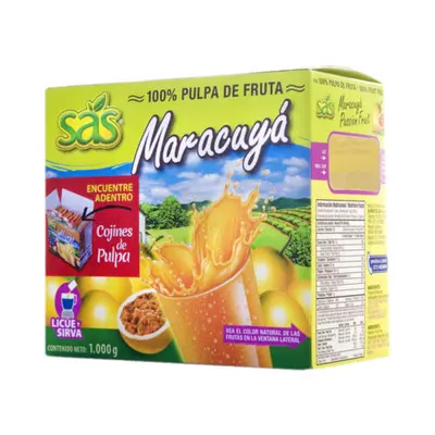 Pulpa Sas maracuyá