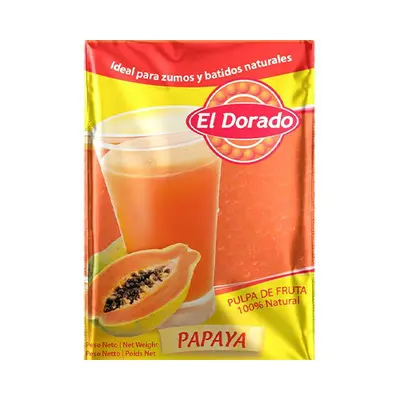 Pulpa El Dorado papaya
