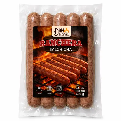 Salchicha ranchera Don Brasas
