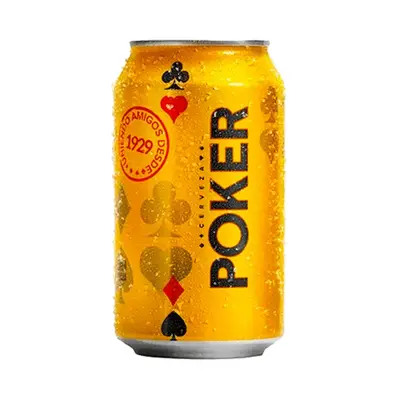 Cerveza Poker Lata