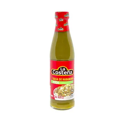 Salsa de habanero verde La Costeña