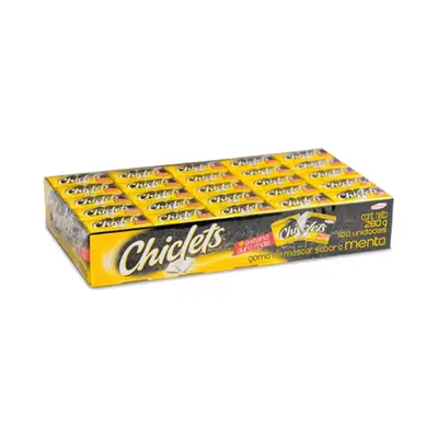 Chiclets Adams menta pequeño