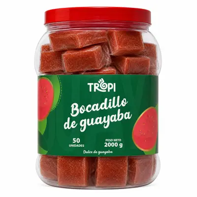 Bocadillo de guayaba tarro Tropi