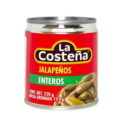 Jalapeños enteros La Costeña