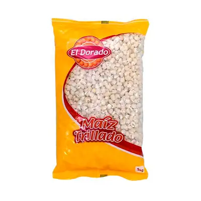 Maíz trillado blanco El Dorado