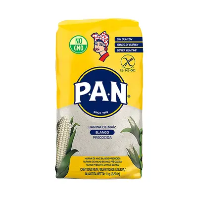 Harina Pan blanca