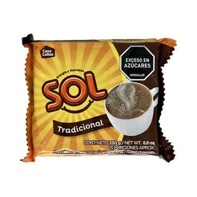 Chocolate Sol tradicional