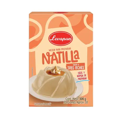 Natilla tres leches Levapan