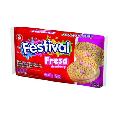 Galleta Festival fresa
