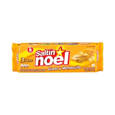 Saltin Noel queso y mantequilla