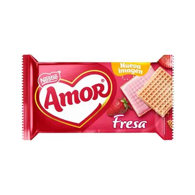 Galleta Amor fresa