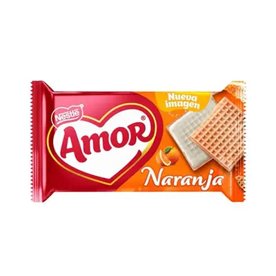 Galleta Amor naranja