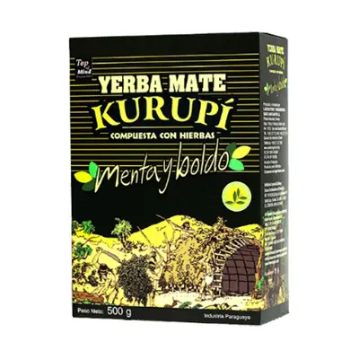 Yerba mate Kurupi menta y boldo