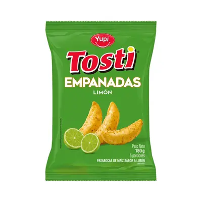 Tosti empanadas limón Yupi