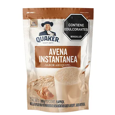 Avena instantánea Quaker arequipe